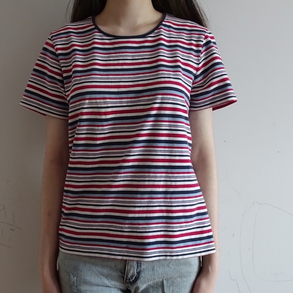2 for 20$ 👚 VINTAGE STRIPES TEE - Picture 3 of 6
